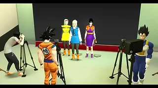 Dragon Ball Porn Epi 29 Sesi&oacute;n de Fotos Er&oacute;ticas Cosplay a las Esposas Calientes de Dragon Ball Bulma&comma; Nro 18 y Milk &lpar; Chichi &rpar; Anime Hentai